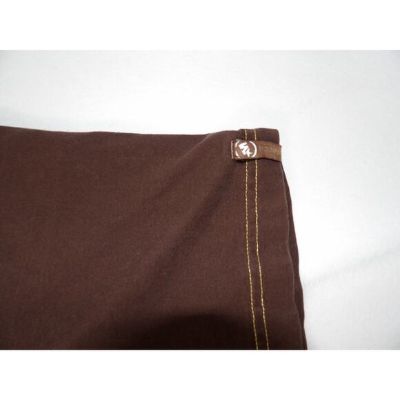 Vtg Mecca USA Style Scienz Scine Day One T Shirt Size XL Brown Y2K Embroidered - Picture 6 of 12